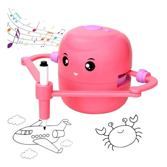 Robot De Dibujo Interactivo Para Niños, Juguete Educativo Mo