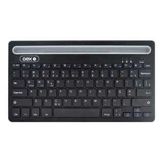 Teclado Bluetooth Oex Class Qwerty PortuguĂȘs Brasil Cor Preto Teclado Bluetooth Oex Class Qwerty PortuguĂȘs Brasil Cor Preto