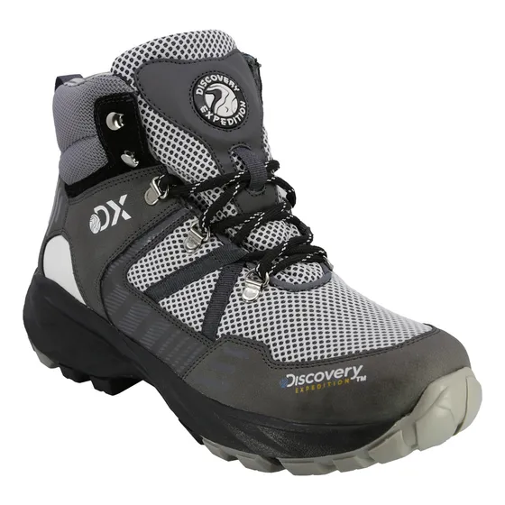 Bota Senderismo Discovery Bryce 2493 Gris Para Hombre