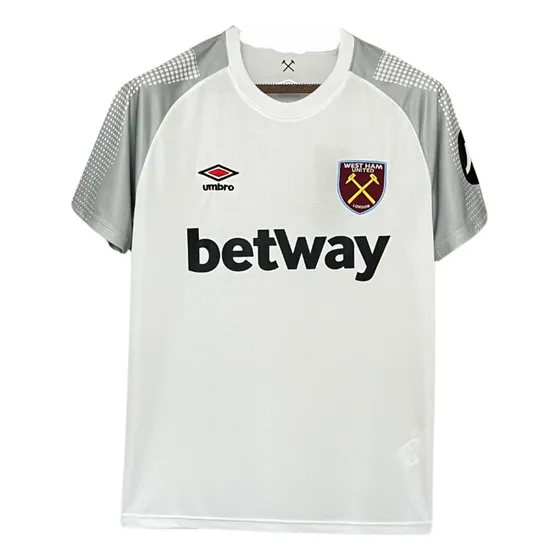 Camiseta De Time West Ham 24/25 Camisa Torcedor Uniforme 2