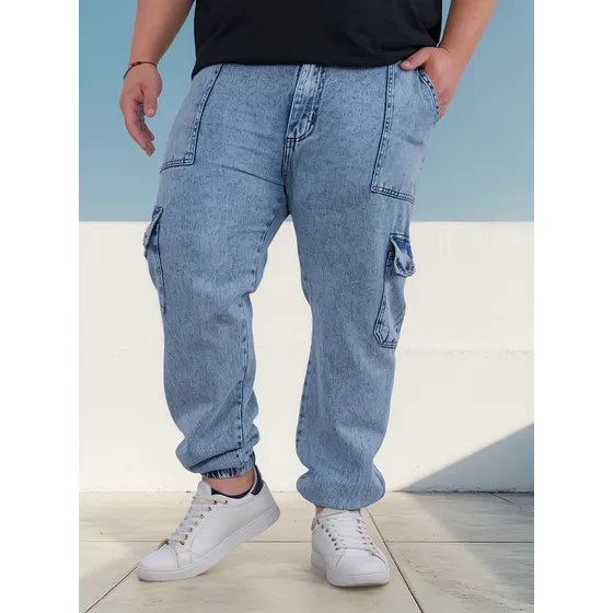 Pantalón Joggers Talles Especial De Hombre