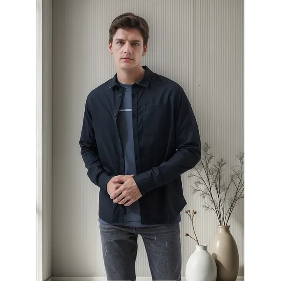 Camisa Americanino 811f524 Negro
