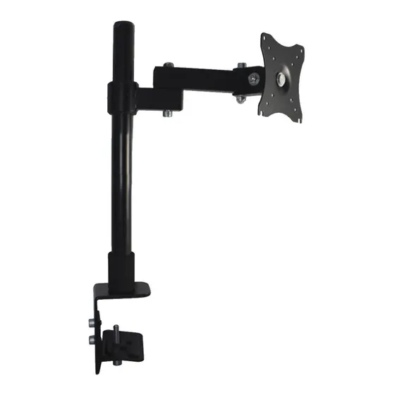 Soporte Escritorio Tv Led Monitor Brazo 19 A 27 Pulgadas Color Negro