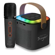 Parlante My Lil First Singer Luz Rgb 1 Mic Inalam Mlab 09390