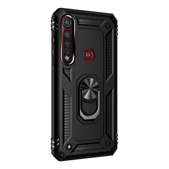 Funda Anillo Moto G8 Plus O G8 Play Uso Rudo Antigolpes