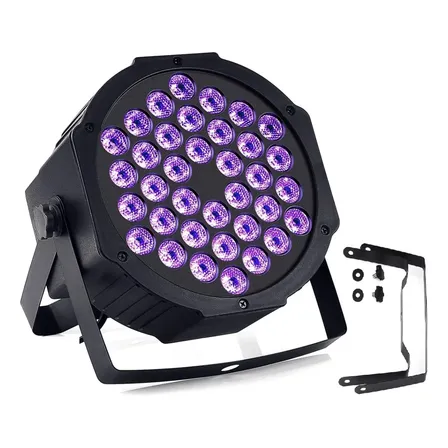 Foco Luces 54 Led Uv Luz Dmx Fiesta Fluor Negro