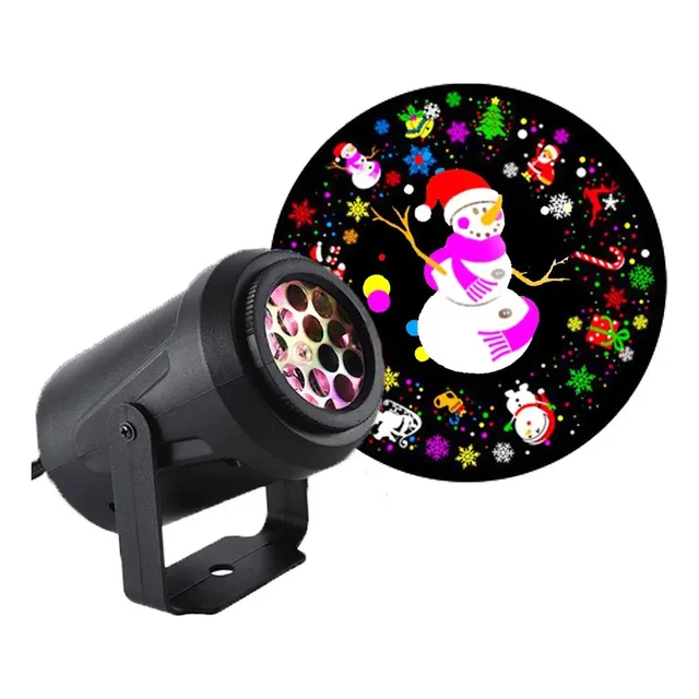 Navidad Led Proyector Láser Luz 16 Patrones