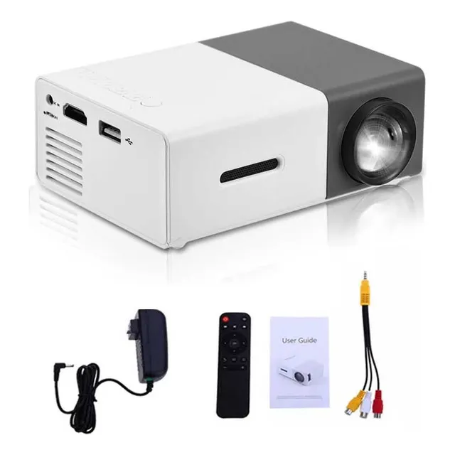. Proyector Reproductor Multimedia Casero 1080p Yg300
