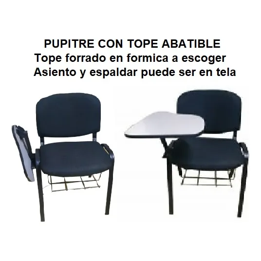 Pupitre Con Brazo Fijo O Abatible. Nuevo. 