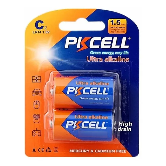 Pila Tipo C - Blister De 2 Pkcell