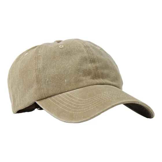 Gorra Vilo Vintage Gabardina Gastada Cap Beige Unico Liso