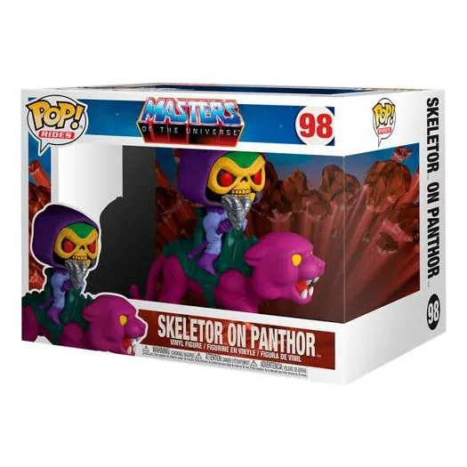 Funko Pop Skeletor On Panthor - Masters Of The Universe Motu