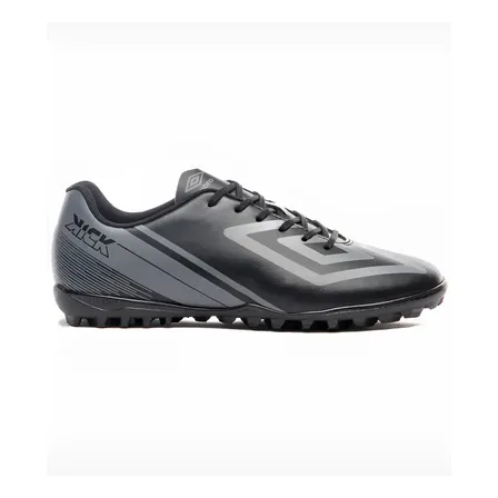 Chuteira Society Umbro Kick Futebol Quadra Grama Sintética Preto/grafite 42