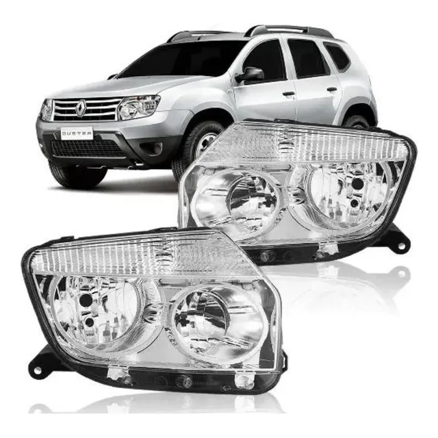 Optica Renault Duster 2011 2012 2013 2014 Fondo Cromado