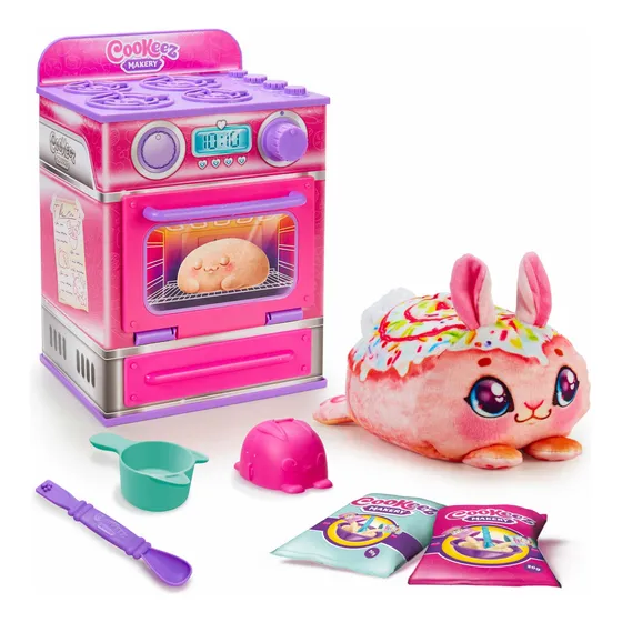 Cookeez Makery, Horno Juguete, Peluche, Sorpresa 