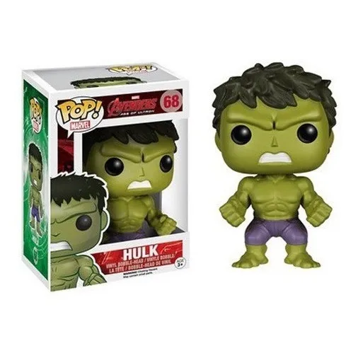 Funko Pop! Hulk Avengers Ultron (68) + Protector Acrilico