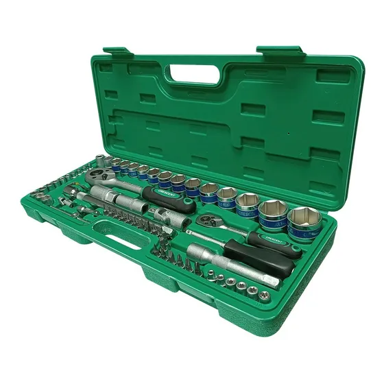 Set De Dados De 65 Piezas 1/2  Y 1/4  Roccia
