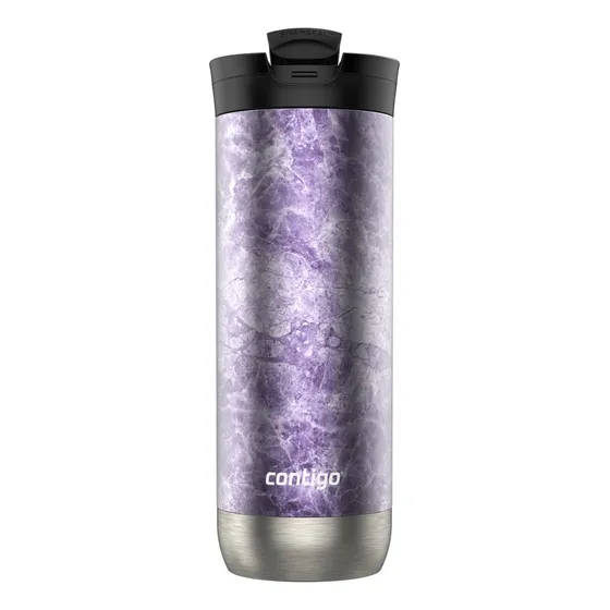 Mug Huron 2.0 Acero Inoxidable Contigo Granito Morado 590 Ml Color Violeta