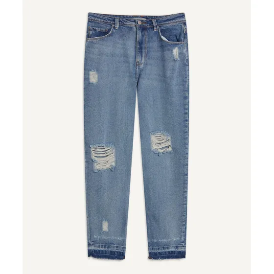 Jean Mujer Mom Azul Seven Algodón 28160684-5787
