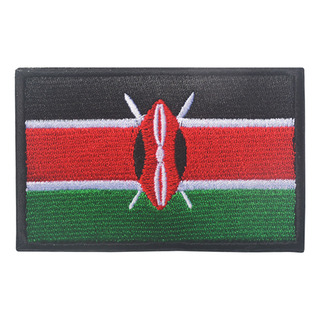 Emblema De Velcro Com Adesivo De Bandeira De País Africano P Emblema De Velcro Com Adesivo De Bandeira De País Africano P
