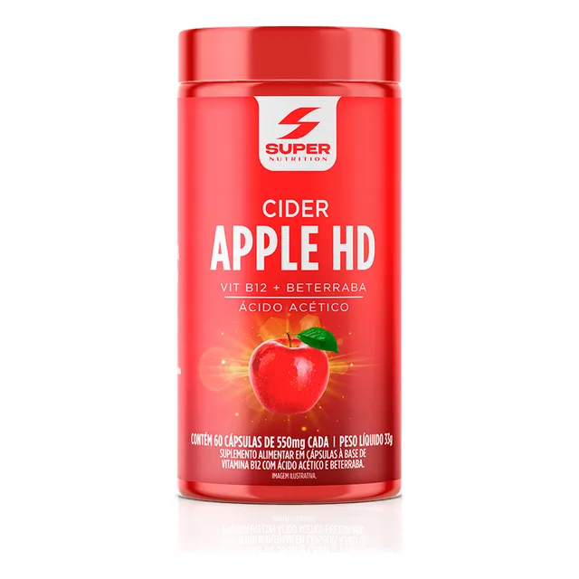 Apple Cider Hd 60 Cápsulas Suplemento Alimentar - Desinchá