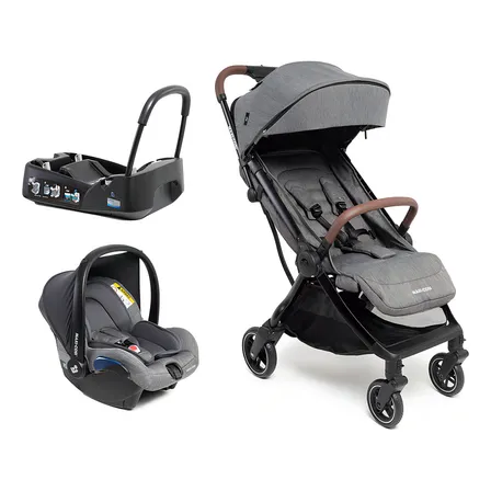 Travel System Eva3 + Bbc Citi2 Trio 0 A 15 Kg Maxi-cosi Chassi Select Grey