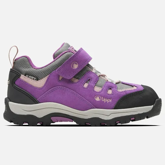 Zapato Niña Puelo Cs Low Velcro Morado Lippi V26