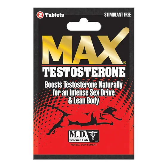 Testosterone Max Support Formula Male 2 Cápsulas American
