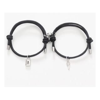 Conjunto De Pulseiras Magnéticas (imã) - Chave E Cadeado Conjunto De Pulseiras Magnéticas (imã) - Chave E Cadeado