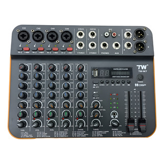 Mesa Som 7 Canais Profissional Mixer Usb Console Bluetooth Mesa Som 7 Canais Profissional Mixer Usb Console Bluetooth