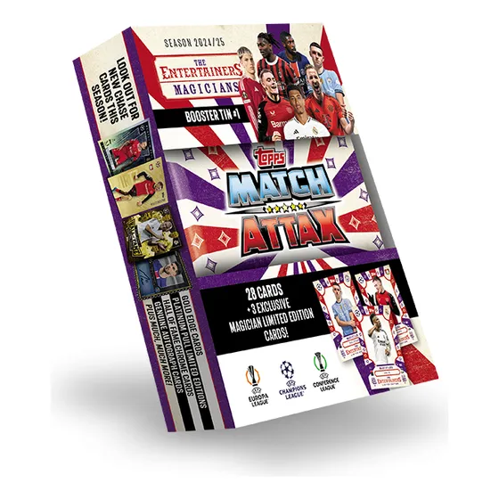 Cartas De Futbol Match Attax 24/25 - Booster Tin 1 Magicians