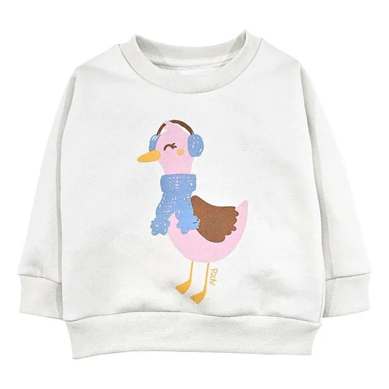Buzo Pachi, De Niña, Frisado Y Estampado