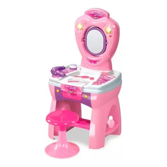 Juego De Belleza Tocador Luz, Accesorios Little Star Rondi 