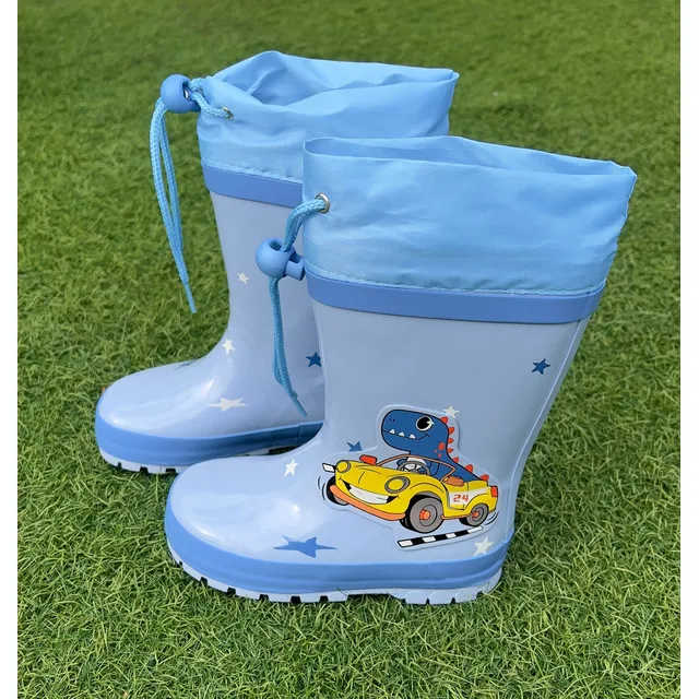 Botas De Agua Invierno Interior Forrado Niños-niñas (22-35)