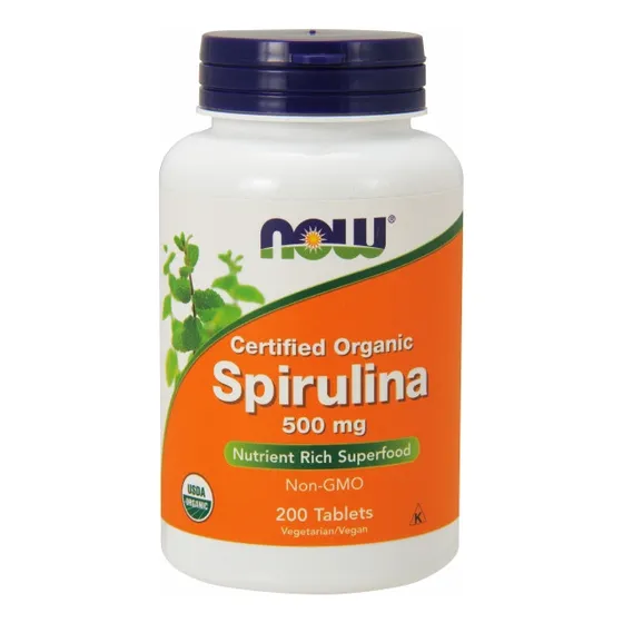 Supplement Now Foods Spirulina 200 Comprimidos (paquete De 4