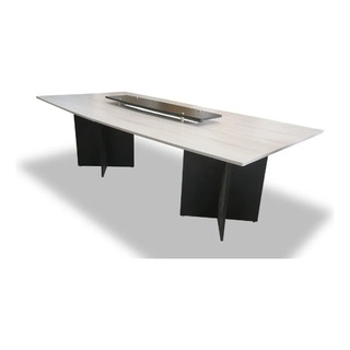 Mesa De Juntas 240x120 Ranura Pasacables Y Elevacion 16 Mm Mesa De Juntas 240x120 Ranura Pasacables Y Elevacion 16 Mm