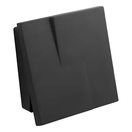 Acabamento Válvula Descarga Metal Deca Hydra Docol Abstra Preto Fosco