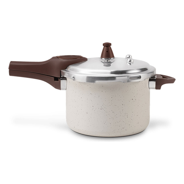 Brinox Pressure Panela De Pressão Revestimento Cerâmica Indução 4,2l Cor Vanilla Brinox Pressure Panela De Pressão Revestimento Cerâmica Indução 4,2l Cor Vanilla