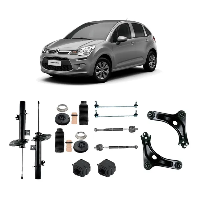 Kit Suspensão Dianteira Citroen C3 2013 2014 2015 2016 2017