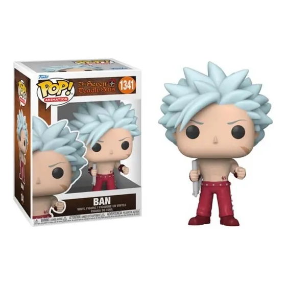 Boneco The Seven Deadly Sins Ban Pop Funko 1341 Original