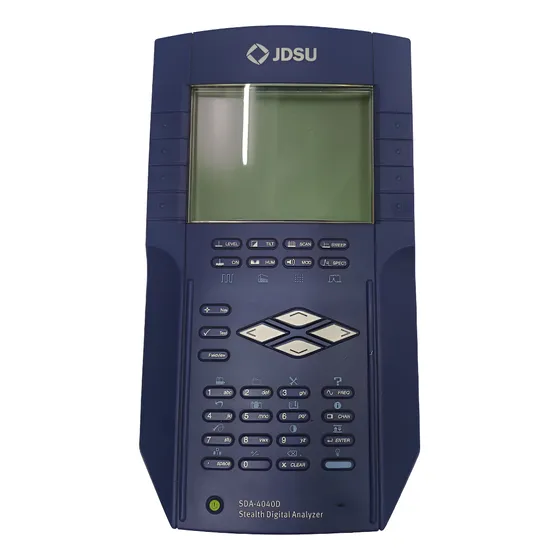 Analisador De Sinais Jdsu Modelo Sda - 4040d