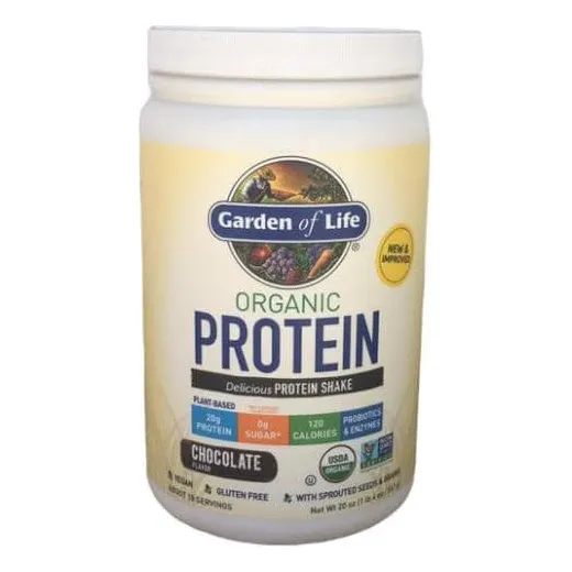 Garden Of Life Proteína Orgánica Enzimas 567g Polvo