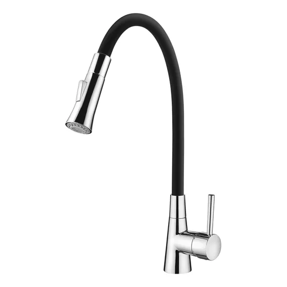 Torneira Misturador Cozinha Mesa Lorenflex 2257 B27 Preta