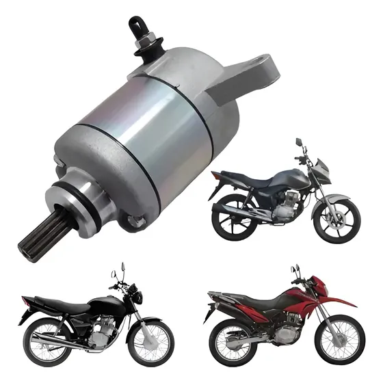 Motor Arranque Partida Titan Fan Cargo Start Nxr Bros Cg 150