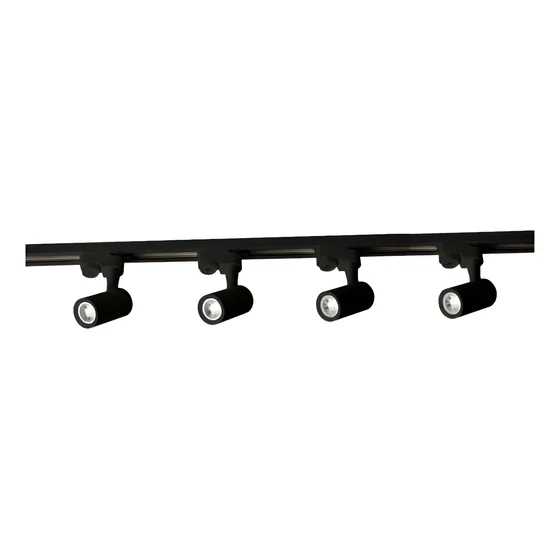 Luminaria Riel 1 Metro Con 4 Spot Led Incluidos Bello