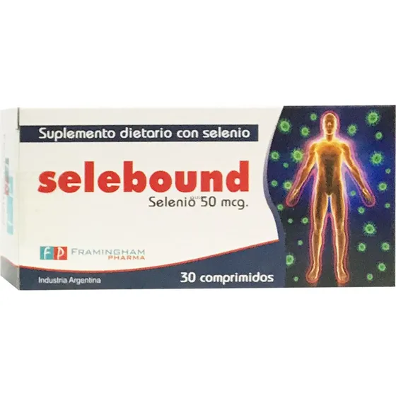 Selebound X 30 Comp Selenio Organico Antioxidante Original