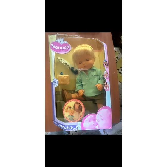 Muñeco Nenuco Original, En Su Caja. 6ov. Ideal Día Dl Niño
