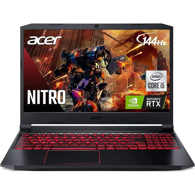 Laptop Acer Nitro 5 15.6  I5-10th 256gb 8gb Rtx 3050 Full Hd