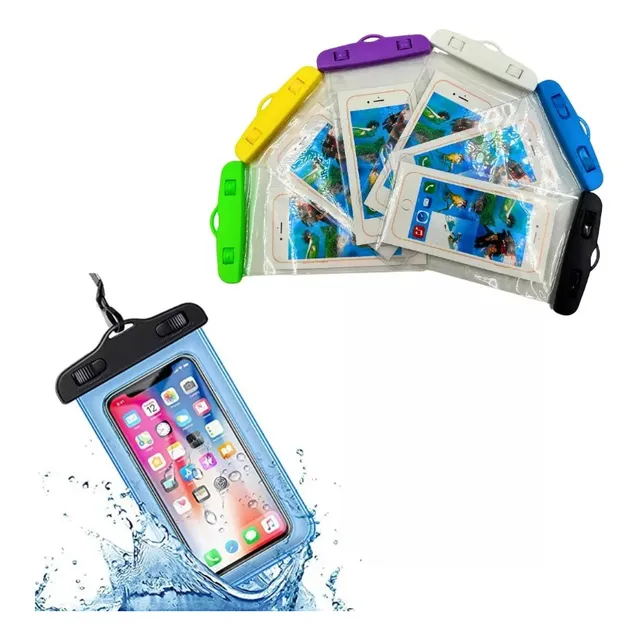 Bolsa Protectora Para Celulares Impermeable Ideal Piscina