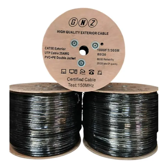 Cable Utp  80/20 Bobina 305 Metros Cat5e Exterior Gn,z